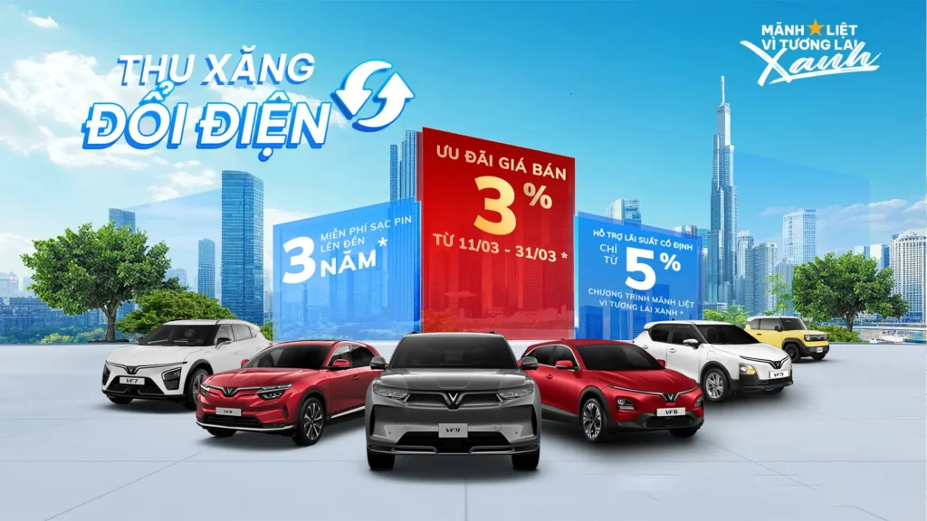 Giá lăn bánh VinFast Bình Dương
